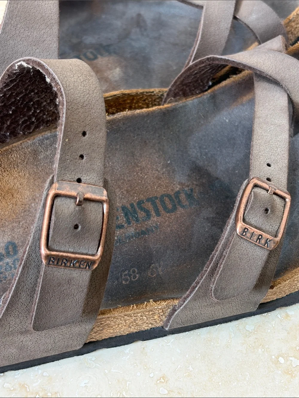 Birkenstock Mayari Brown Womens Sandals Size 9/EU 40